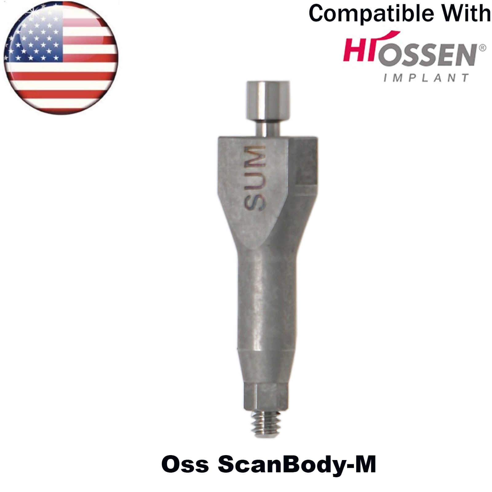 US Dental CAD/CAM lmplant Scan Body Fits Hiossen Osstem M/R Straumann ITl NC/RC