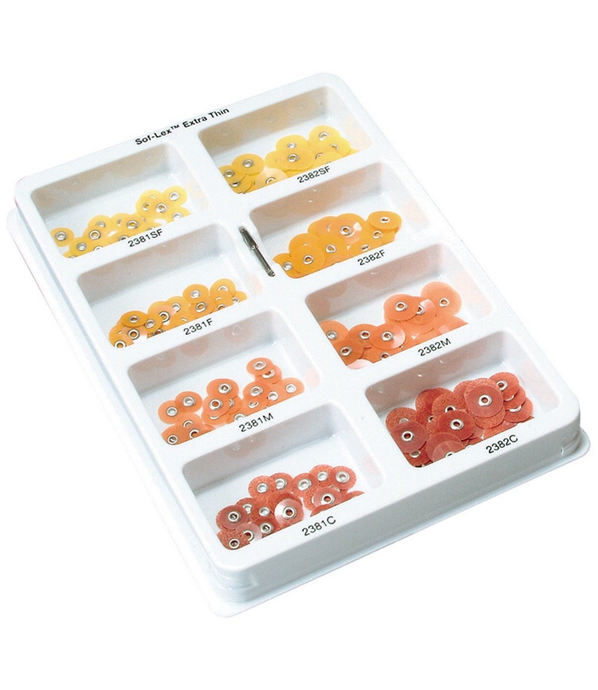 Dental 3M ESPE Sof-Lex soflex Contouring Polishing 240 Discs Kit 2380