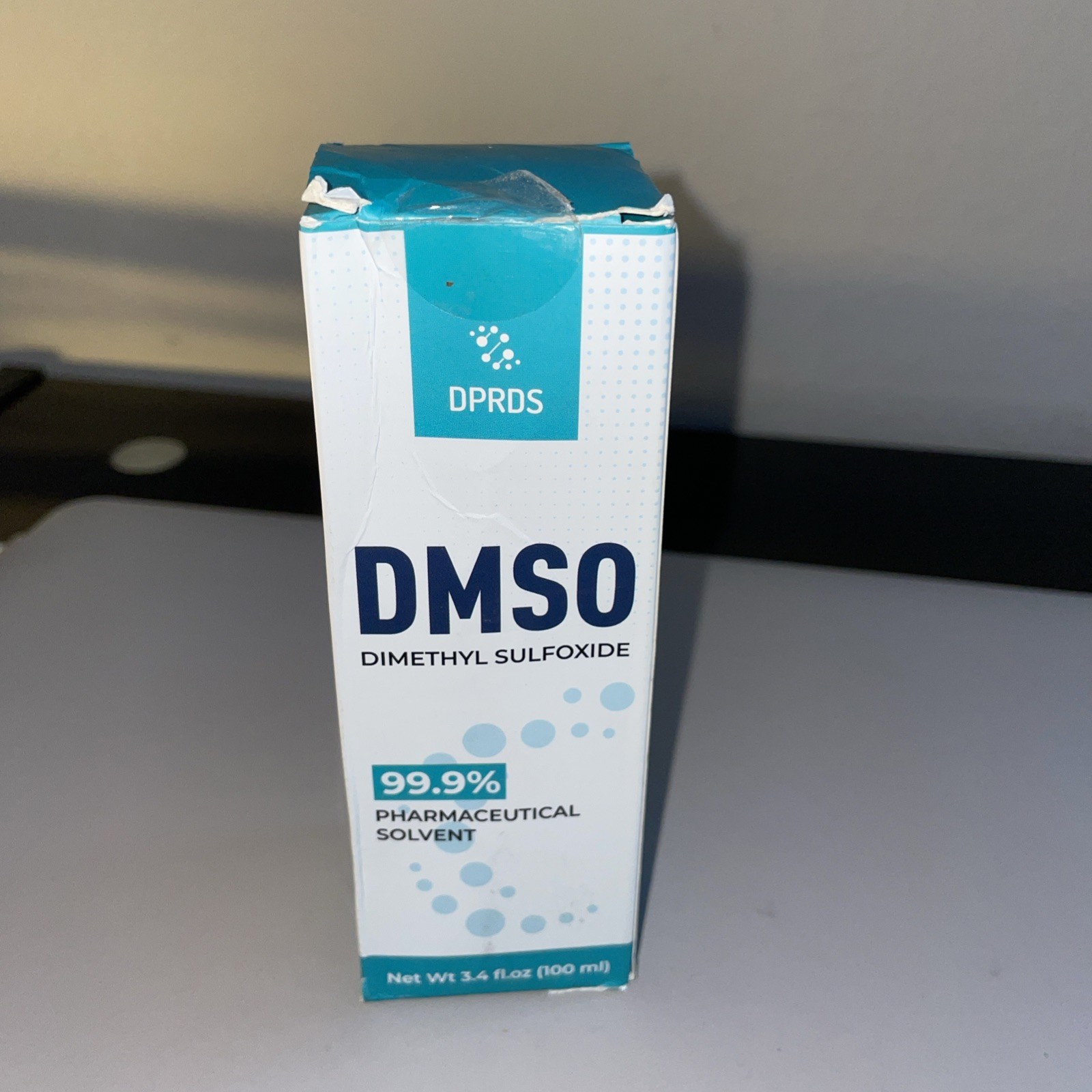 DMSO 99.9% Pharmaceutical Liquid Dimethyl Sulfoxide 3.4 0z Exp 6/28