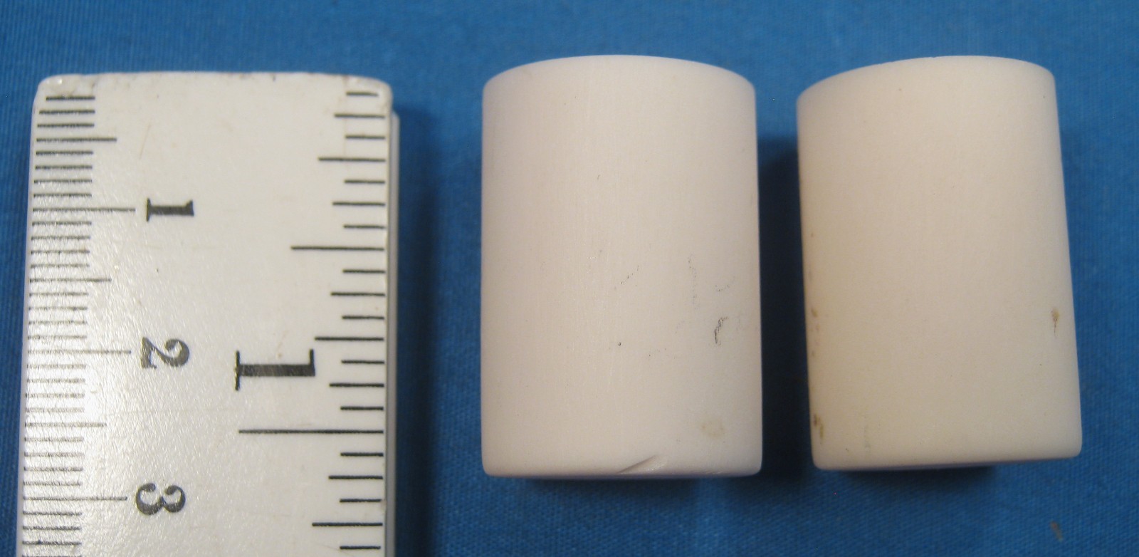 ASSORTED ALUMINA COMBUSTION CRUCIBLES X2 NEW OLD STOCK FREE SHIPPING 1