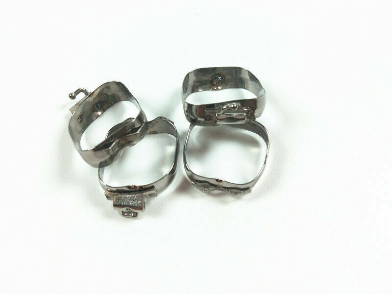 Dental Orthodontic 1st Plain Molar Bands #29-44+ Buccal Tubes Cleats Roth 022