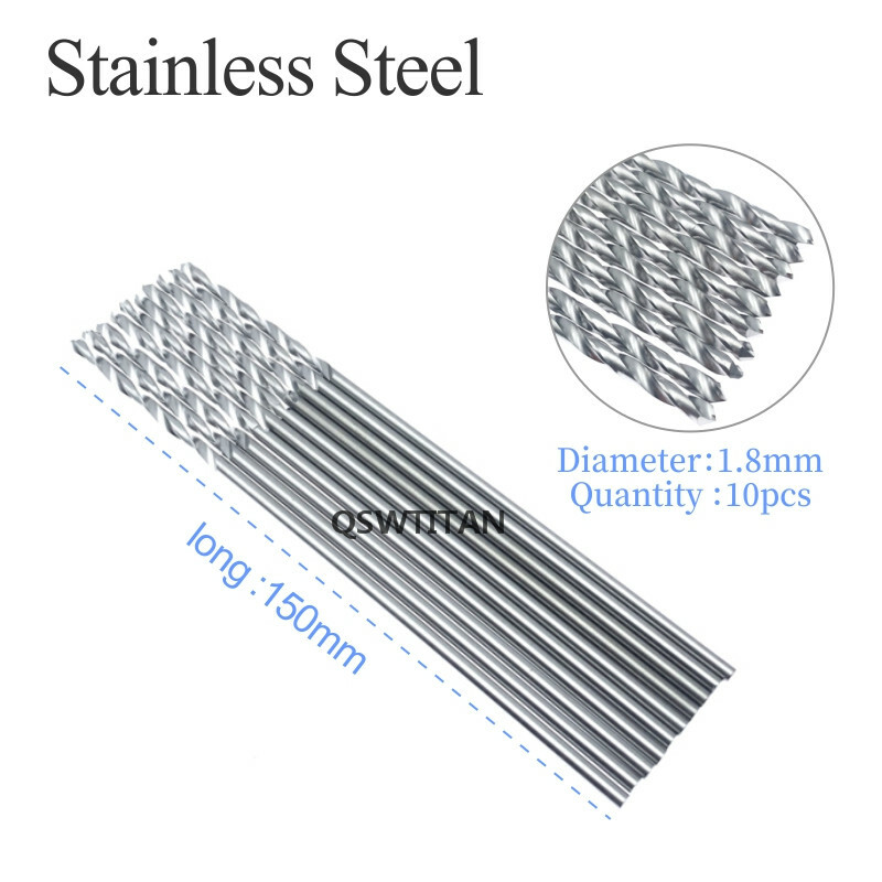 10pcs 150mm bone drill bits stainless steel drill bits orthopedics Instruments