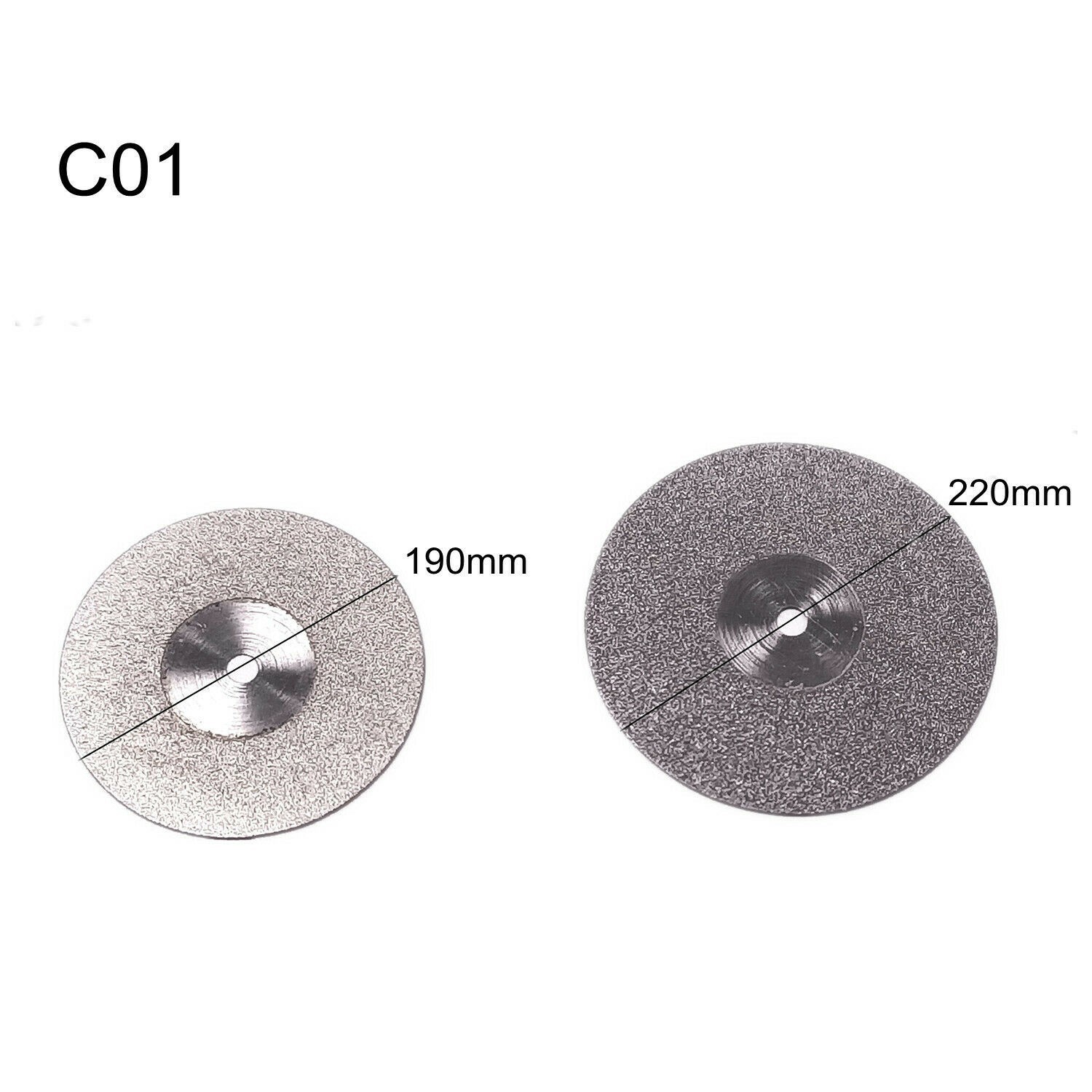 Dental Saw Diamond Discs Wheel Cutting Disk Composite Polishing Disc 190/220mm