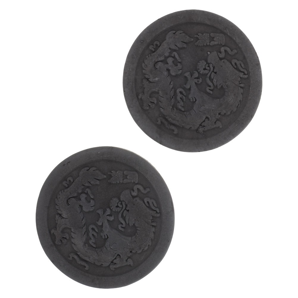 2 Pcs Rubbing Mold Mini Art Education Supply Stamps for Crafts