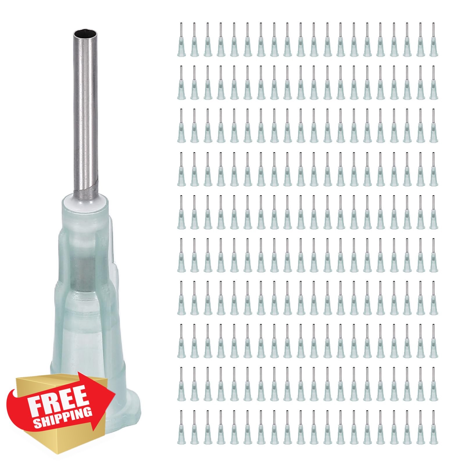 uxcell 200 Pcs 15G x 0.5″ Blunt Needles Dark Green