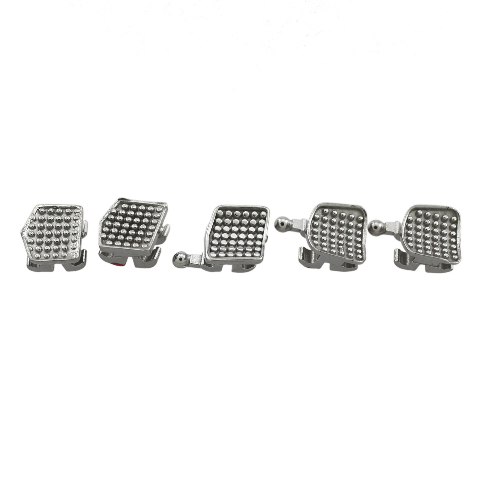 10 Kits MIM MINI Orthodontic Brackets Dental Metal MBT Roth 022 345 Hooks 5-5 OC