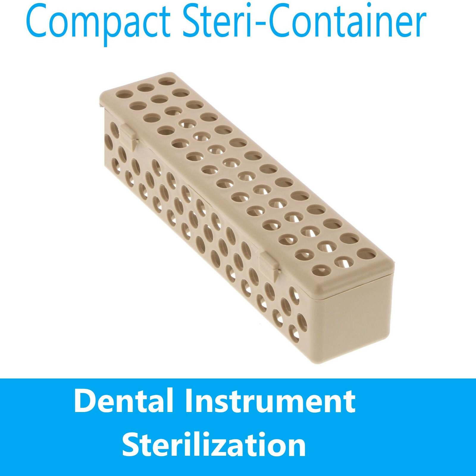 Dental Surgical Medical Instrument Sterilization Plastic Cassette Autoclave, 4PK