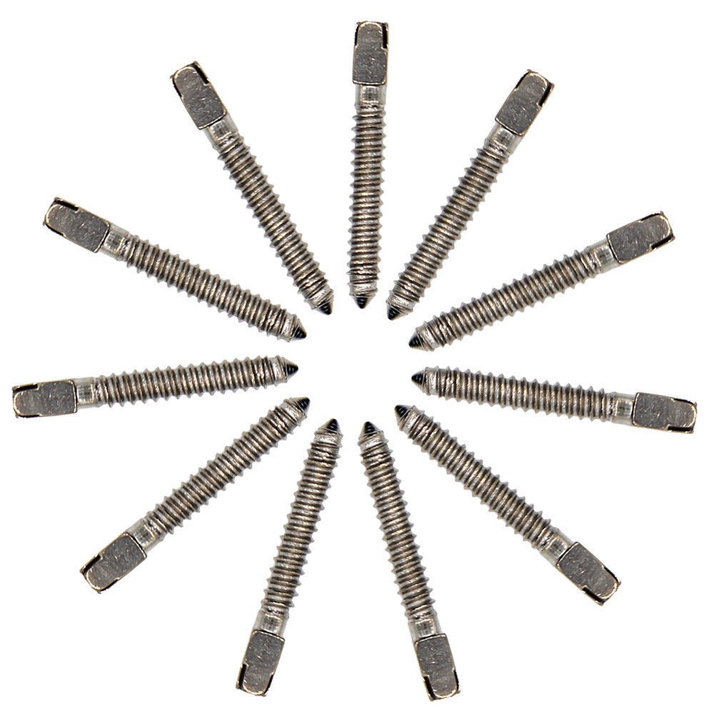 120/240Pcs Dental Screw Post Gold/Steel Plated Conical Root Canal Pins