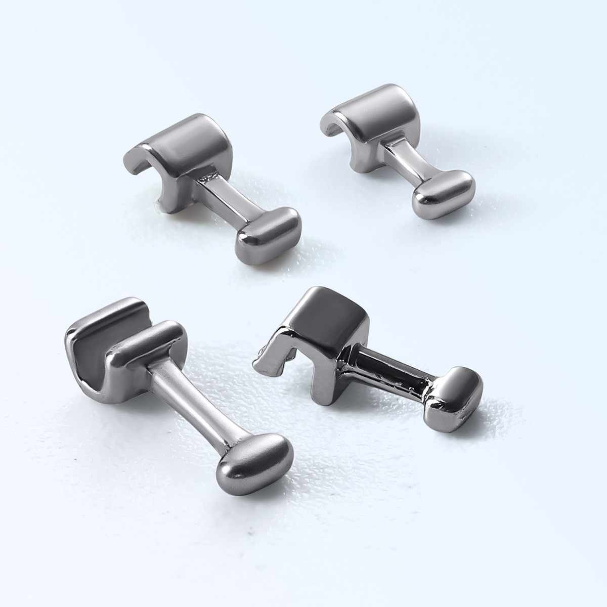 AZDENT Dental Ortho Crimpable Hooks Use Archwires 1.6/1.8/2.1/2.7/3.1/4/5.5/7mm