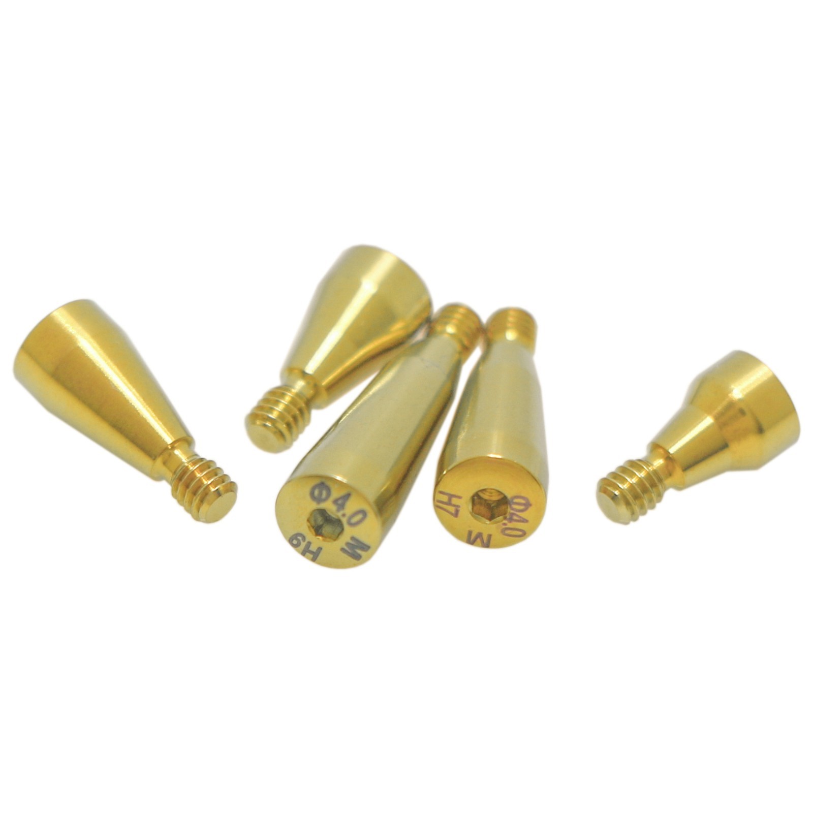 5Pcs Healing Cap Abutment Internal Hex Hiossen & Osstem Mini Regular Cover Screw