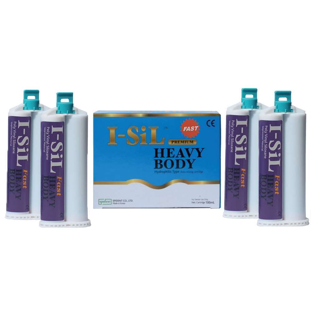 I-Sil Premium Heavy Body Fast Set 4 – 50 mL Cartridges VPS Impression