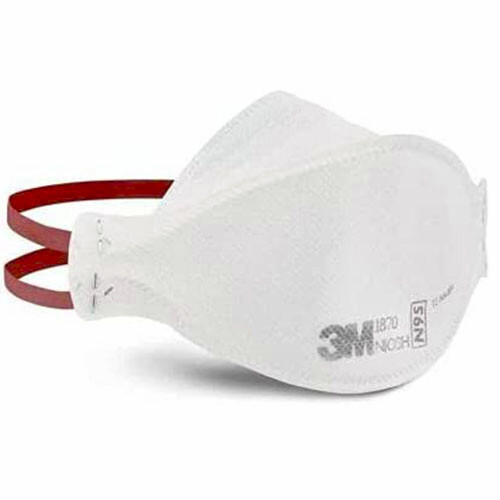 3M 1870+ N95 Particulate Respirator Surgical Mask NIOSH Approved Pack of 10 Mask