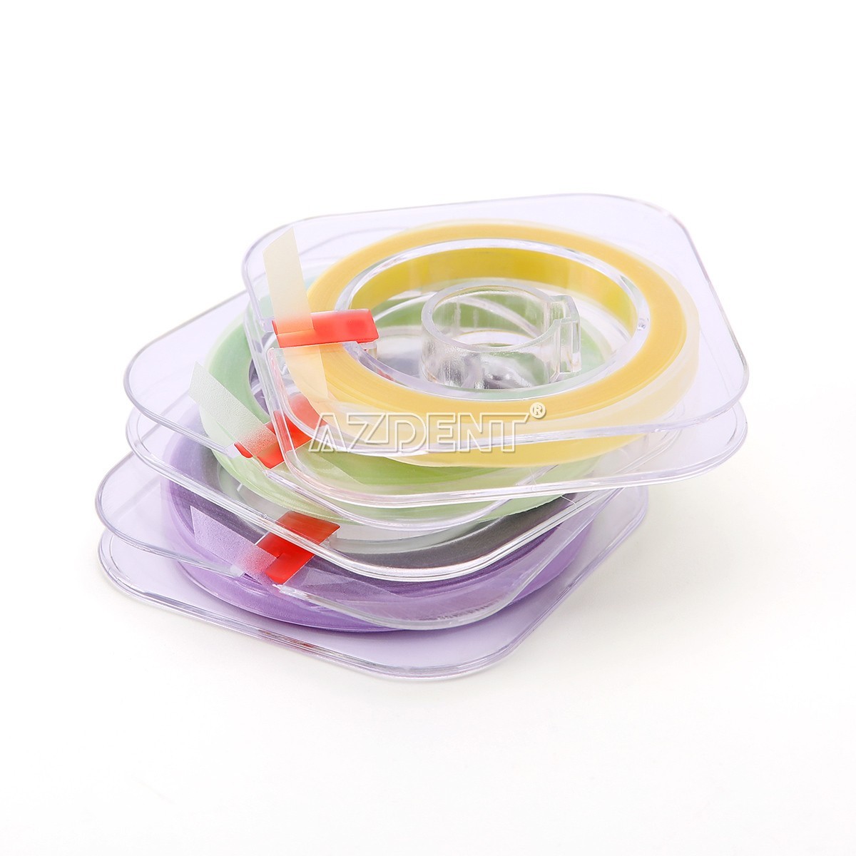 Dental Polishing Strips Resin Coarse Medium Fine 4mm colour-coded grit sizes