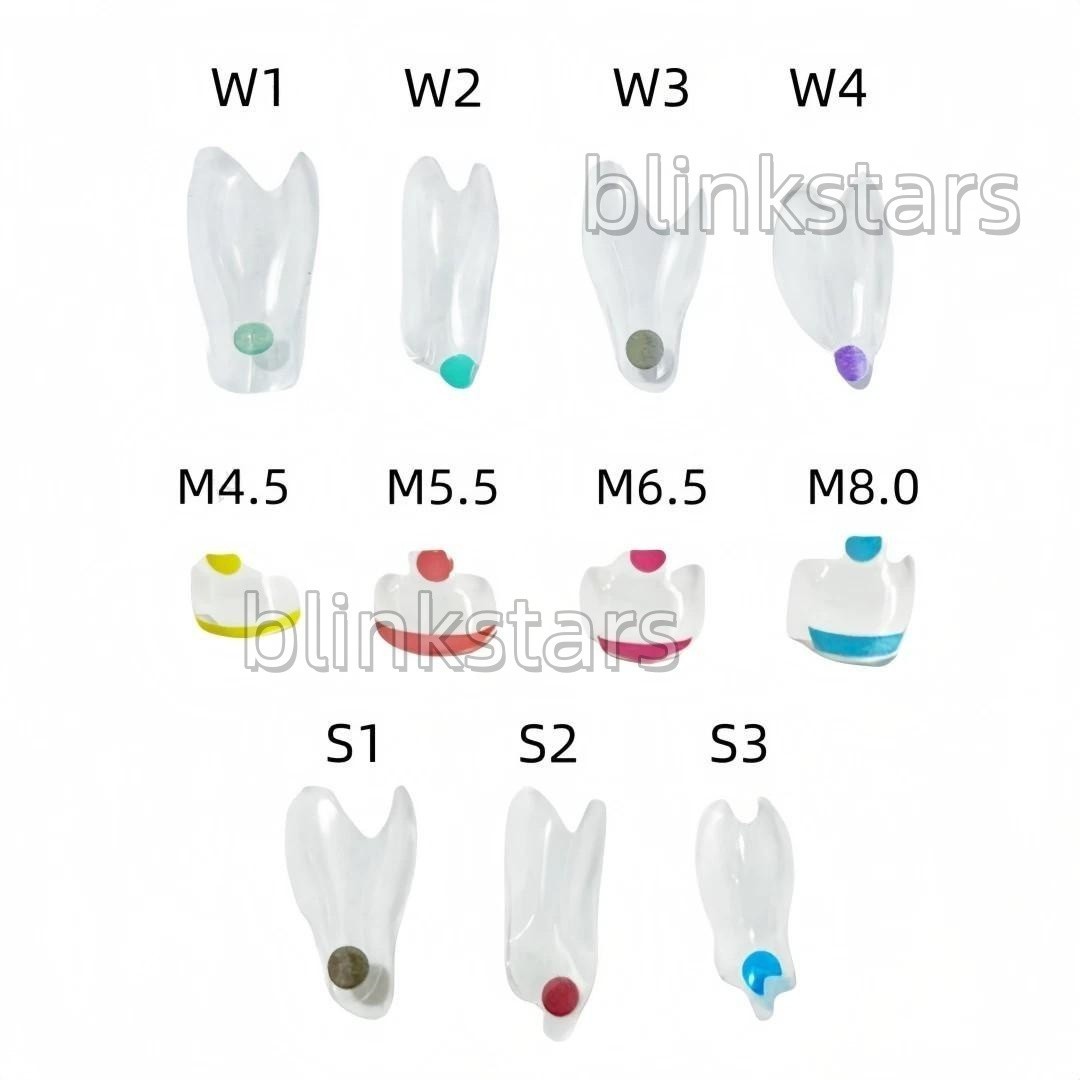 5 Pcs/Box Dental Restorative BT Bow Matrices Matrix Contoured Bands Transparent