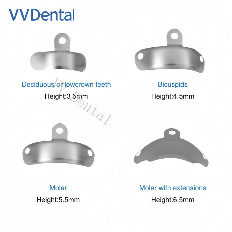50pcs/box Dental Matrix Bands Palodent Sectional Contoured Matrices Refill