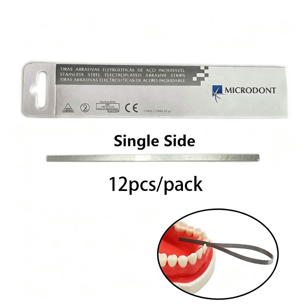 Dental Composite Polishing Strips Fine Coarse Grit One Side Double side 1pk/12pc