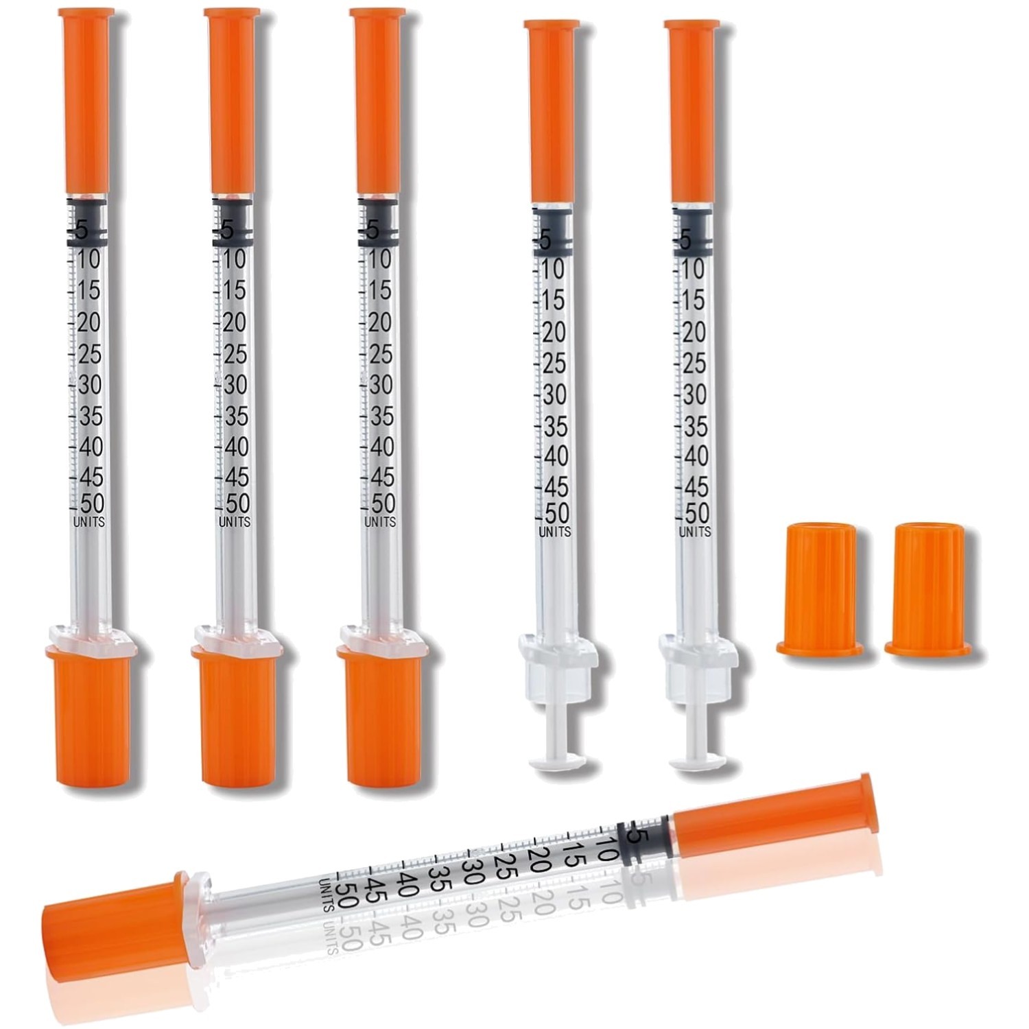 Disposable Syringe 100 Pack – 29G 0.5ml Individually Wrapped