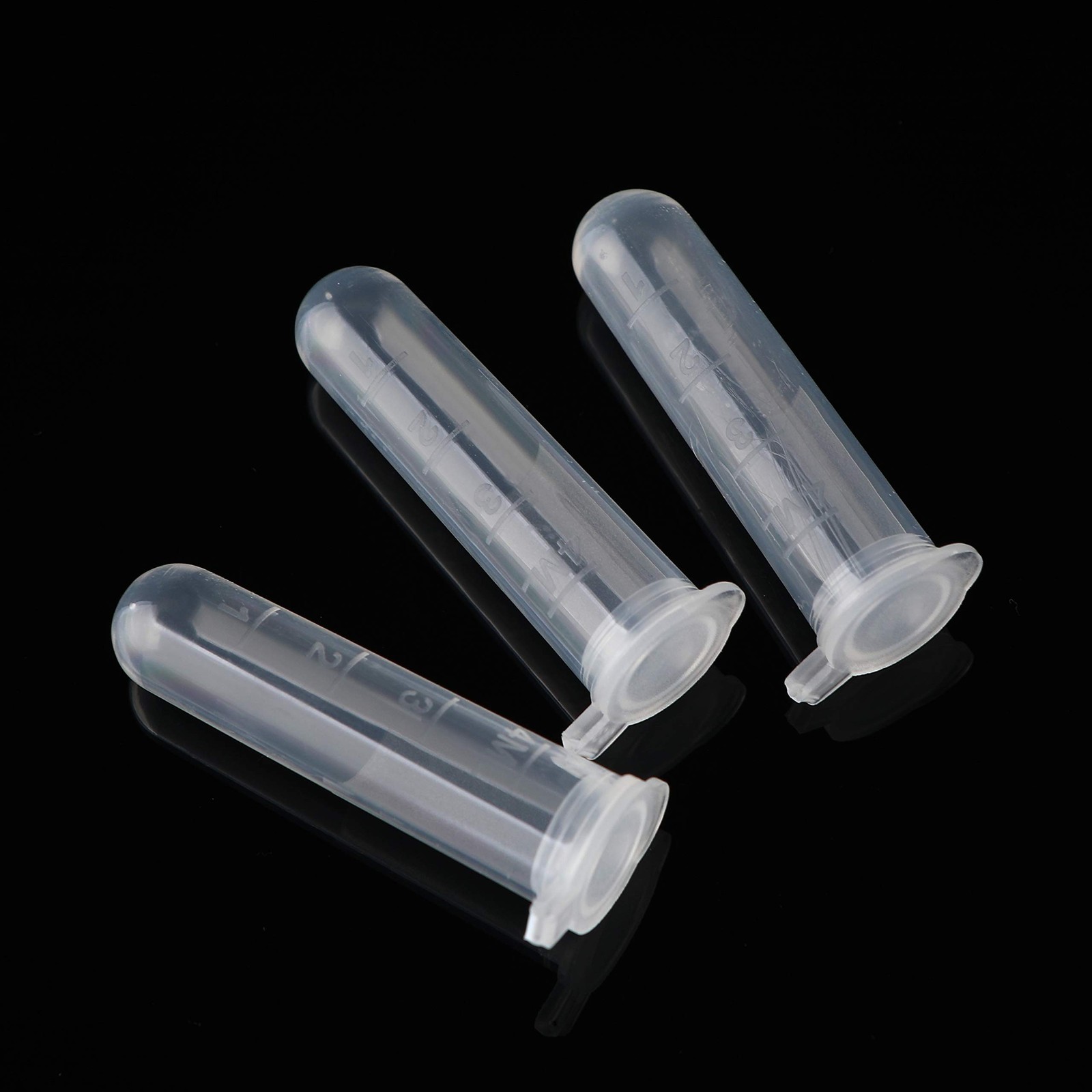 50 Pieces 5 ml Plastic Sample Vial Bottle Tubes for Storage Container Beads L…