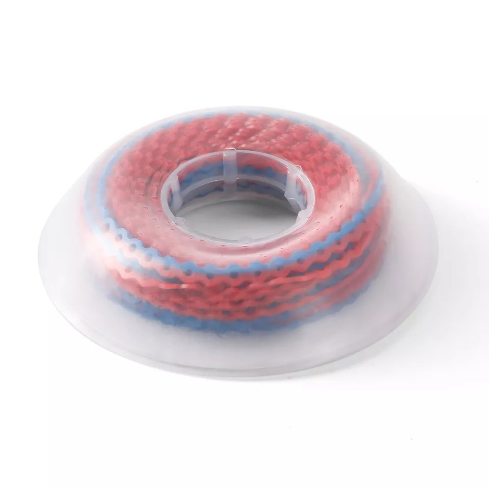 Dental Orthodontic Colored Elastic Power Chain 15ft Long/Short/Continuous