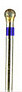 DIAMOND BUR, SINTERED, Medium 240 grit 2.34mm mandrel(hp)Round, ball 5mm