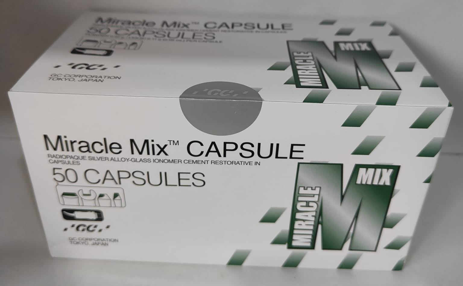 GC Miracle Mix Capsule Metal-Reinforced Crown & Core Build-Up 50 I Fast ship