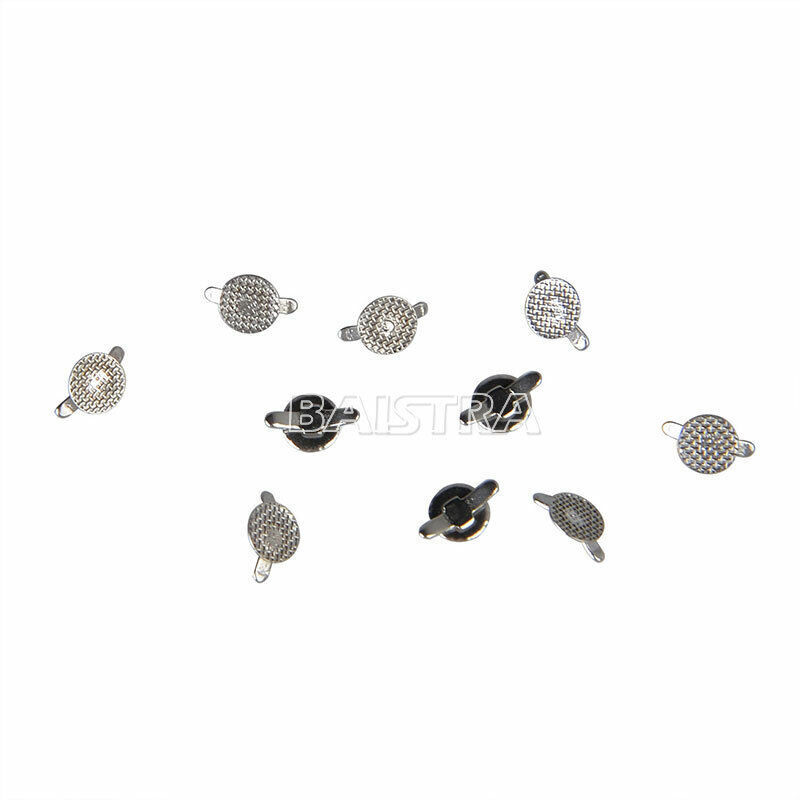 AZDENT Dental Orthodontic Lingual Buttons Bondable Round / Button Chain Traction