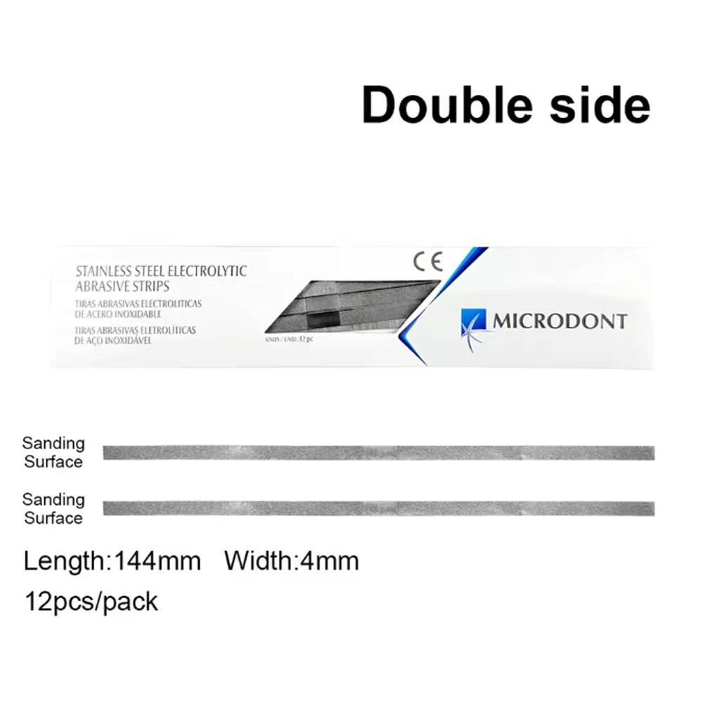Dental Composite Polishing Strips Fine Coarse Grit One Side Double side 1pk/12pc