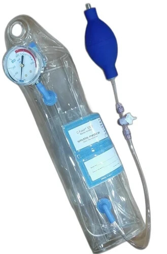Pressure Infusion Bag 1000 ml Resuable Transparent Madex Type Set of 2 FREE SHIP