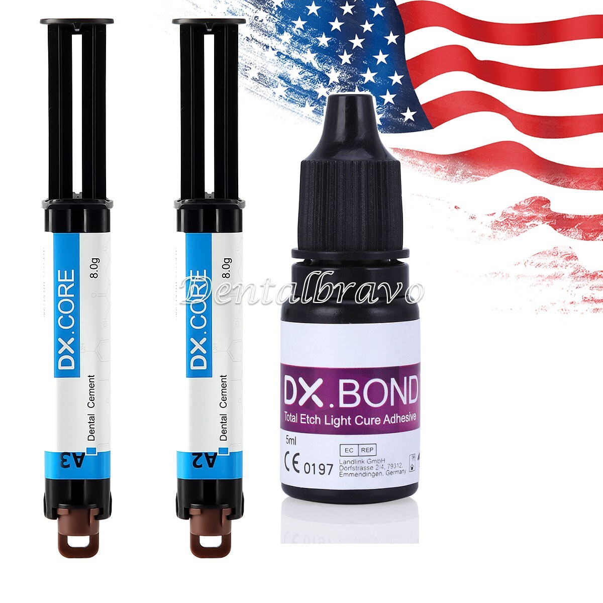 Dental Bracket Braces Glue Ortho Bonding Light Cure Resin/Adhesive /Curing Light