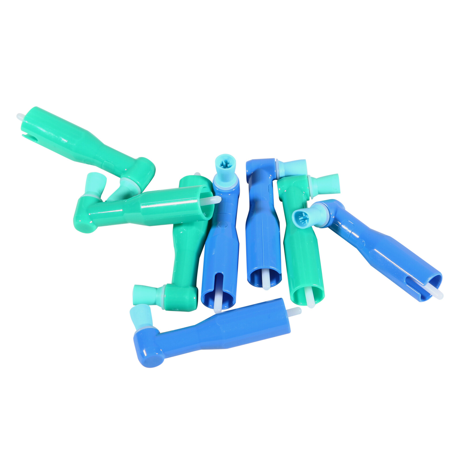 100-1000pcs Dental Disposable Prophy Angles Latex Free Right Angle 90° angle