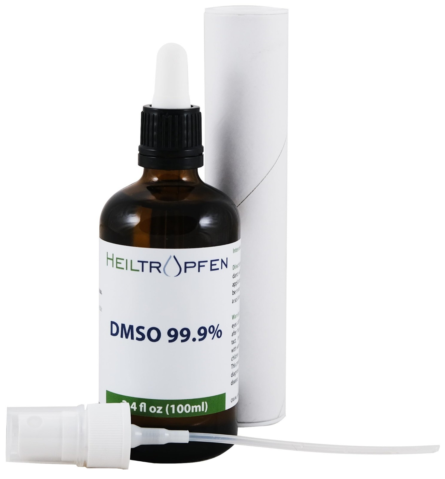 DMSO Dimethyl Sulfoxide 3.4 Oz | Pharma Grade, High Purity, Low Odor, Tested