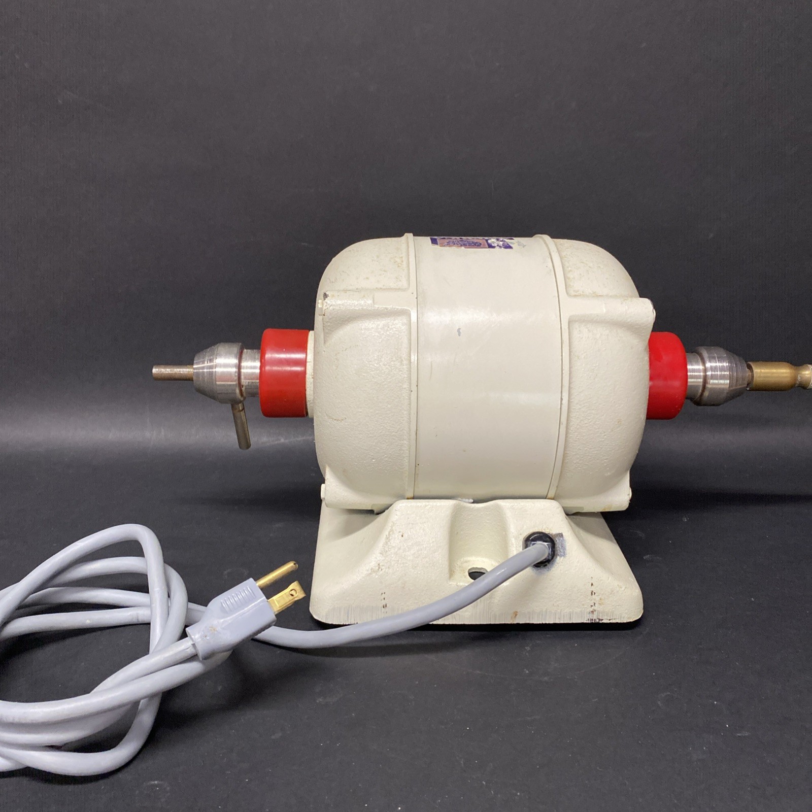 Handler Red Wing Polishing Lathe Model 26A Tested USA 1/4 HP 1725/3450 Rpm Z13
