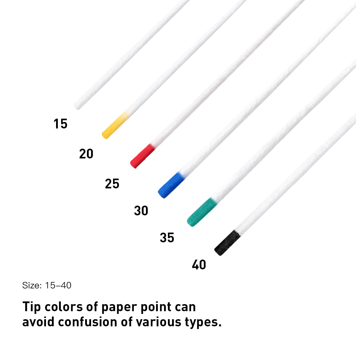 Dental Absorbent Paper Points Gutta Percha Points Eododontic 15-80# EODO Root