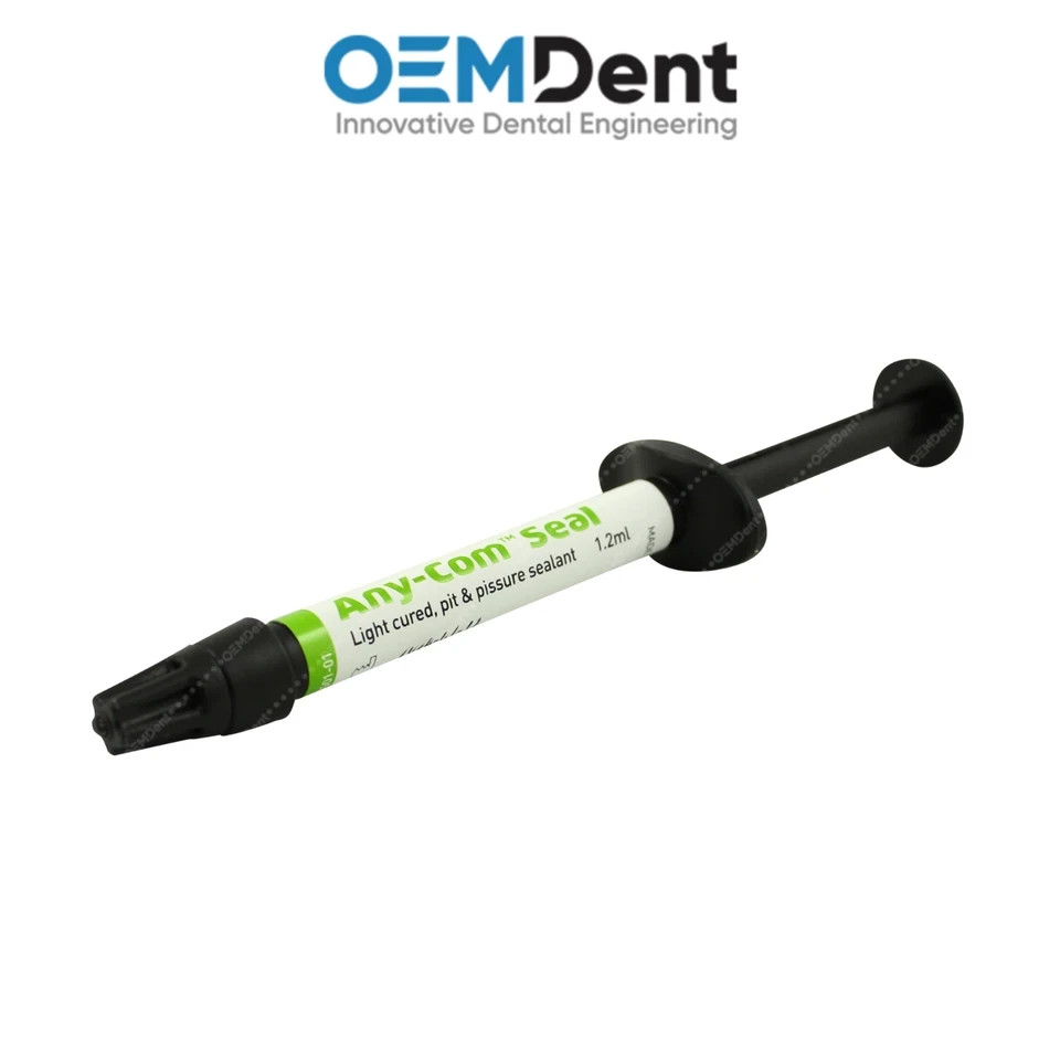 Dental Any-Com® Seal Pit & Fissure Sealant Syringes, Light Cure Restorations
