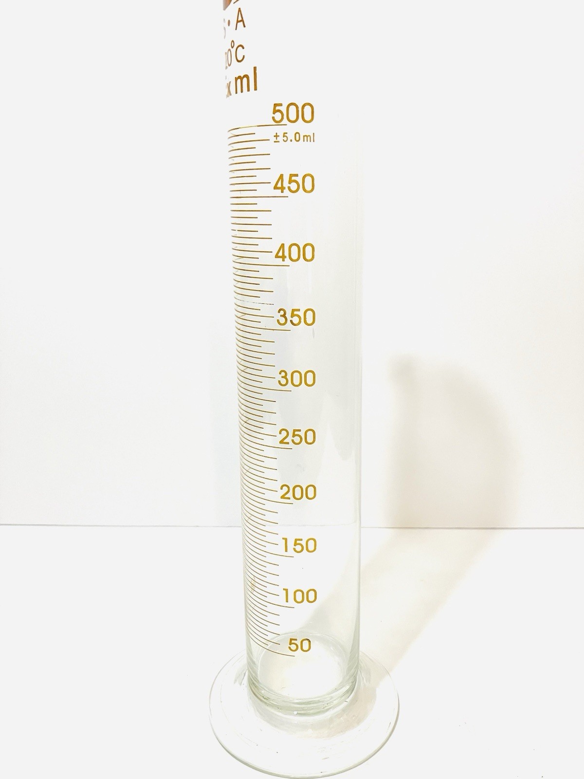 500 ML Scientific Round Glass Graduated Cylinder