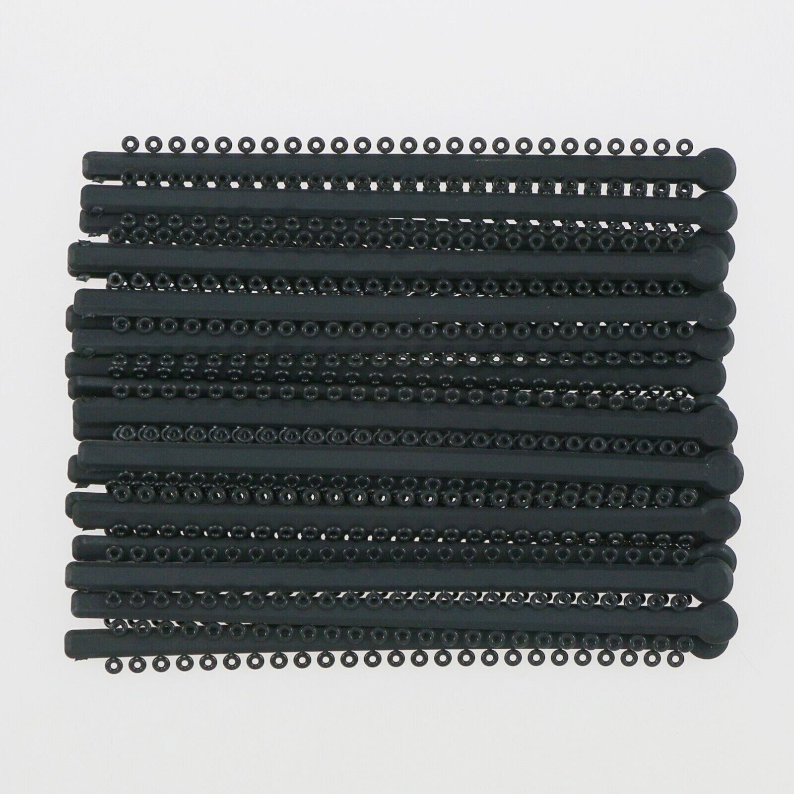 1000Pcs/Pack Dental Orthodontic Ligature Elastic Rubber Bands Braces Clear/Black