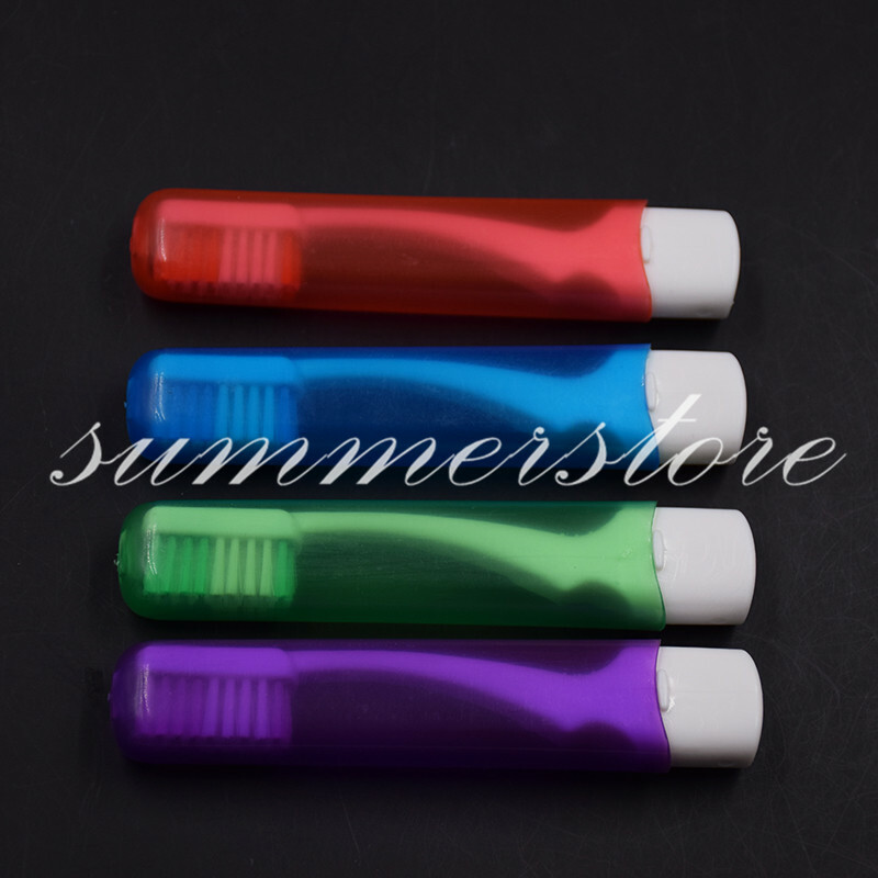 4 Kits 4 Colors 8 Pcs/Kit Dental Orthodontic Oral Clean Care Floss Wax Mirror