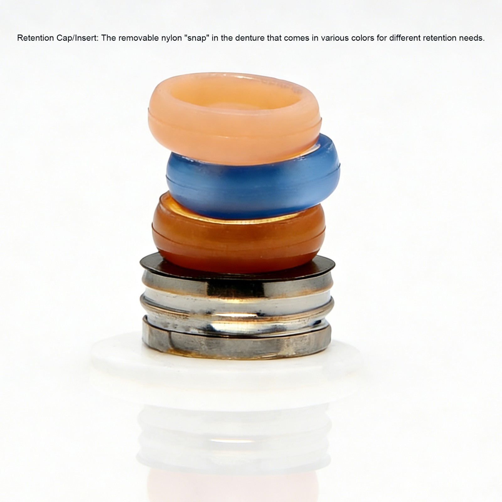 US Locator Classic Replacement Male Caps Retention Inserts 0.8/1.2/2.4lbs Set