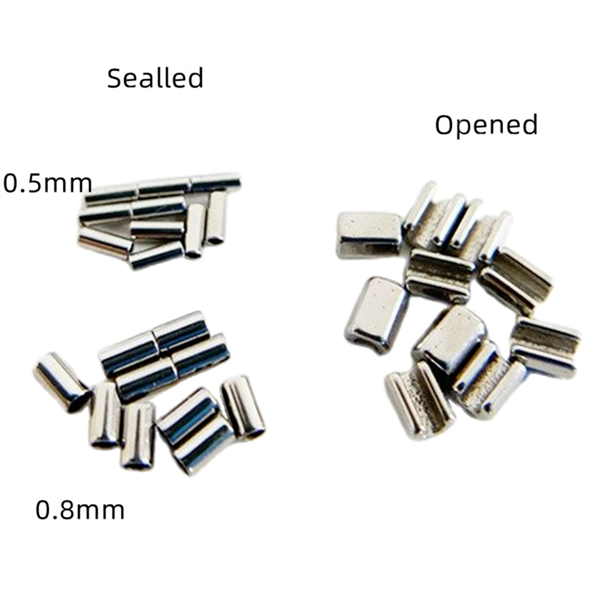 Dental Orthodontic Stainless Steel Crimpable Hook Long/Medium/Short/Stop/Mini