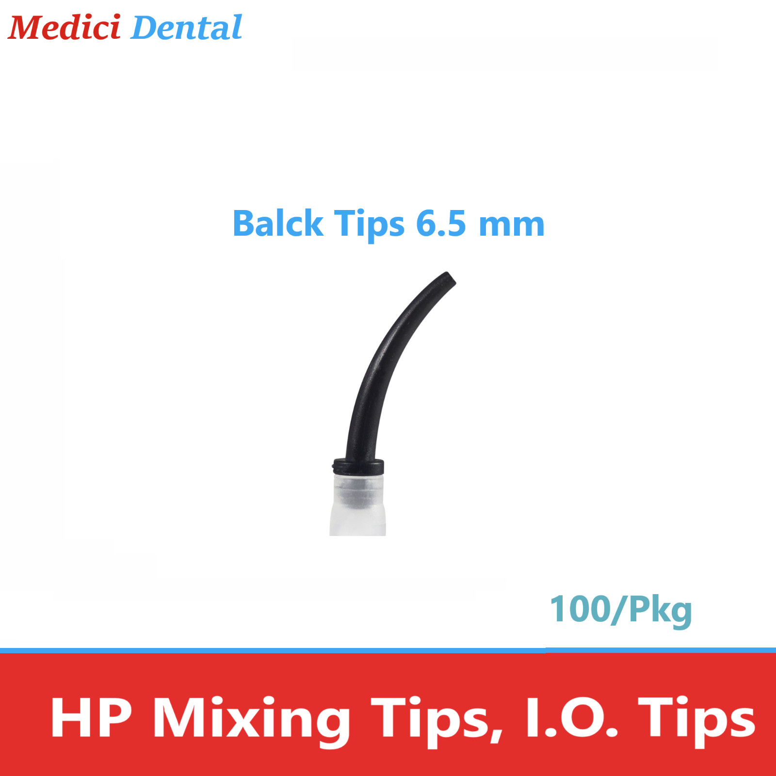 Dental Yellow Intraoral Tips, Pink Intraoral Tips, Ribbon Tips, Fine Tips 100/Bg