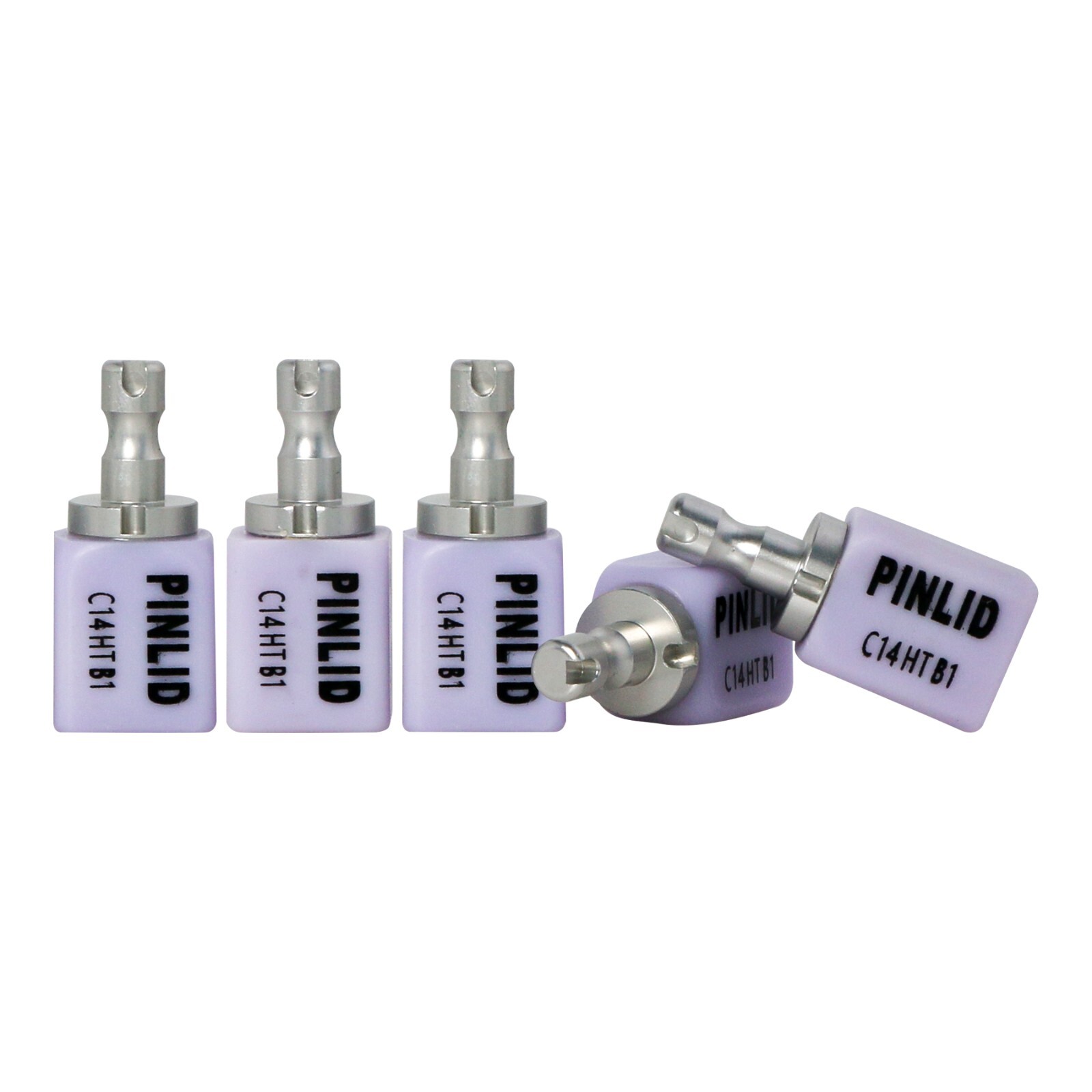 US C14 HT/LT Glass Ceramic Blocks Lithium Disilicate CAD/CAM Cerec Block 5Pcs