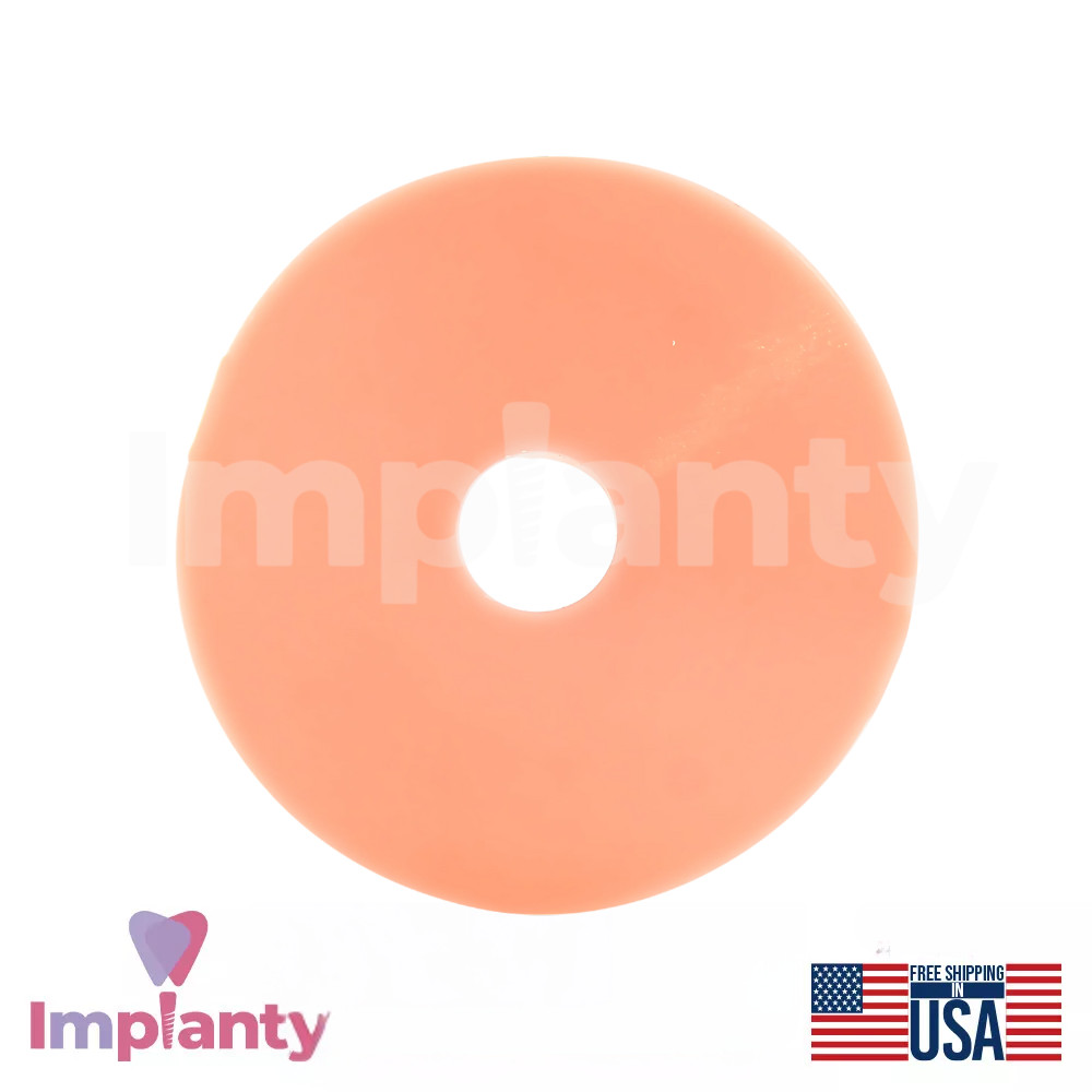 5x Dental Straight Lock Attachment Standard Silicone Set Conical NP 2.25mm