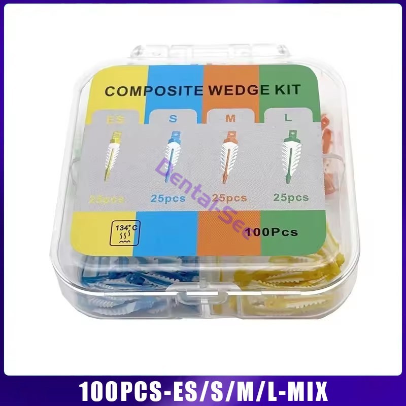 Dental Matrix Bands Ring Sectional Matrice Clamp Wedges Fit Palodent V3 System