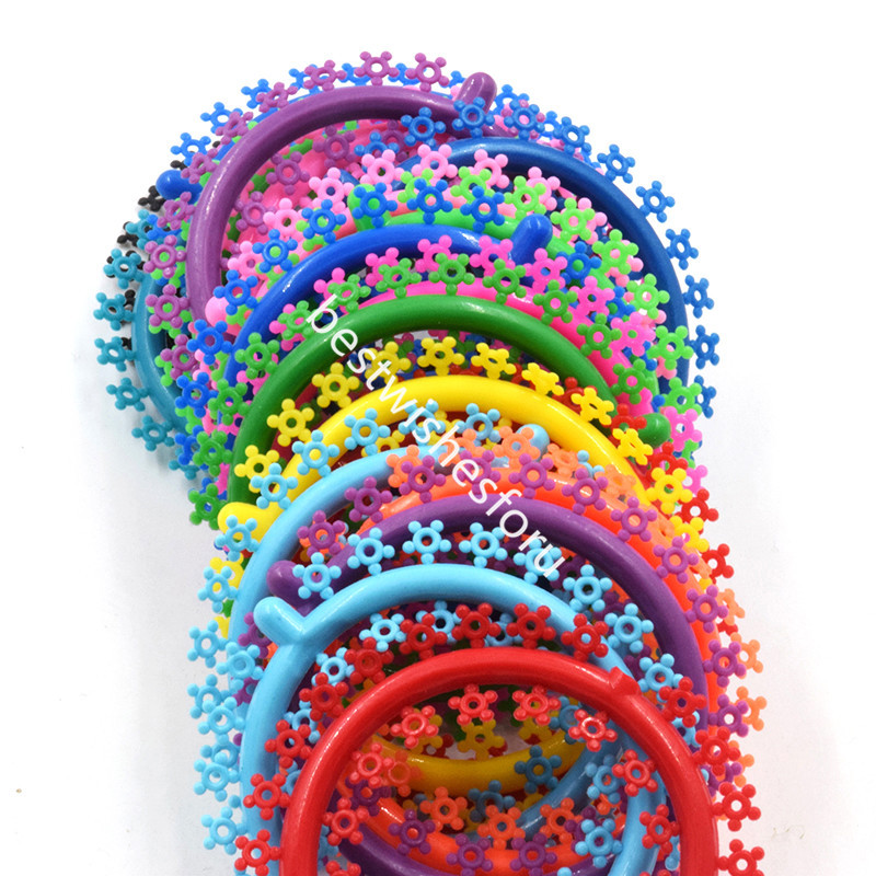 1000 Pcs Dental Orthodontic Elastic Rubber Multi-Colored Cartoon Ligature Tie