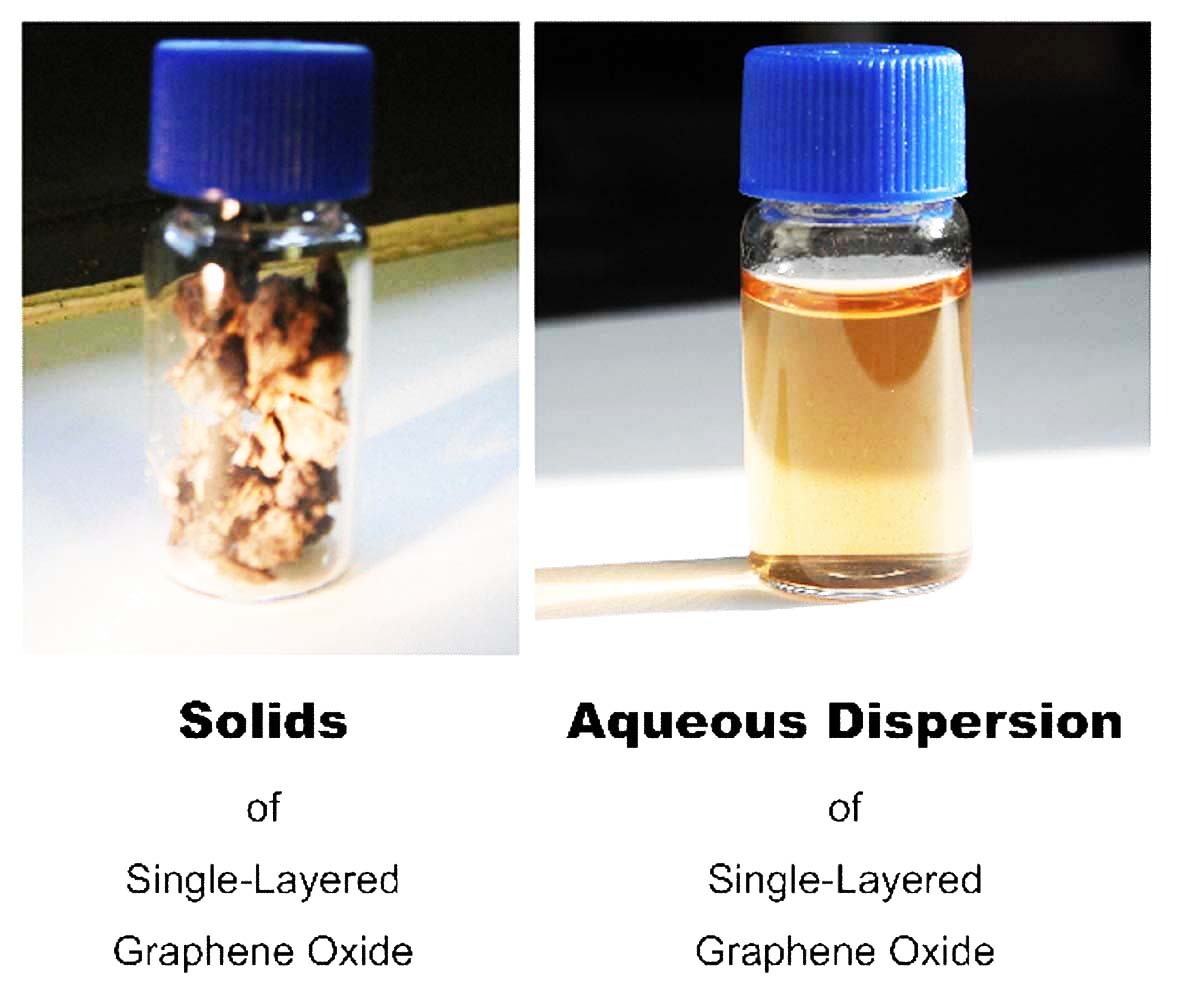 1 Vial, 500 Milligram/Vial, Single-Layer Graphene Oxide, Solid