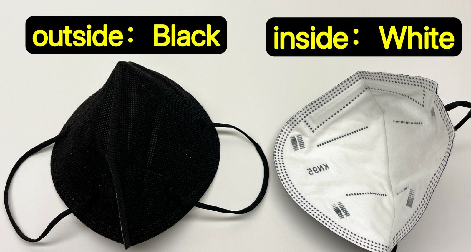 LOT Black KN95 Protective 5 Layer Face Mask BFE 95% Disposable Adult Masks