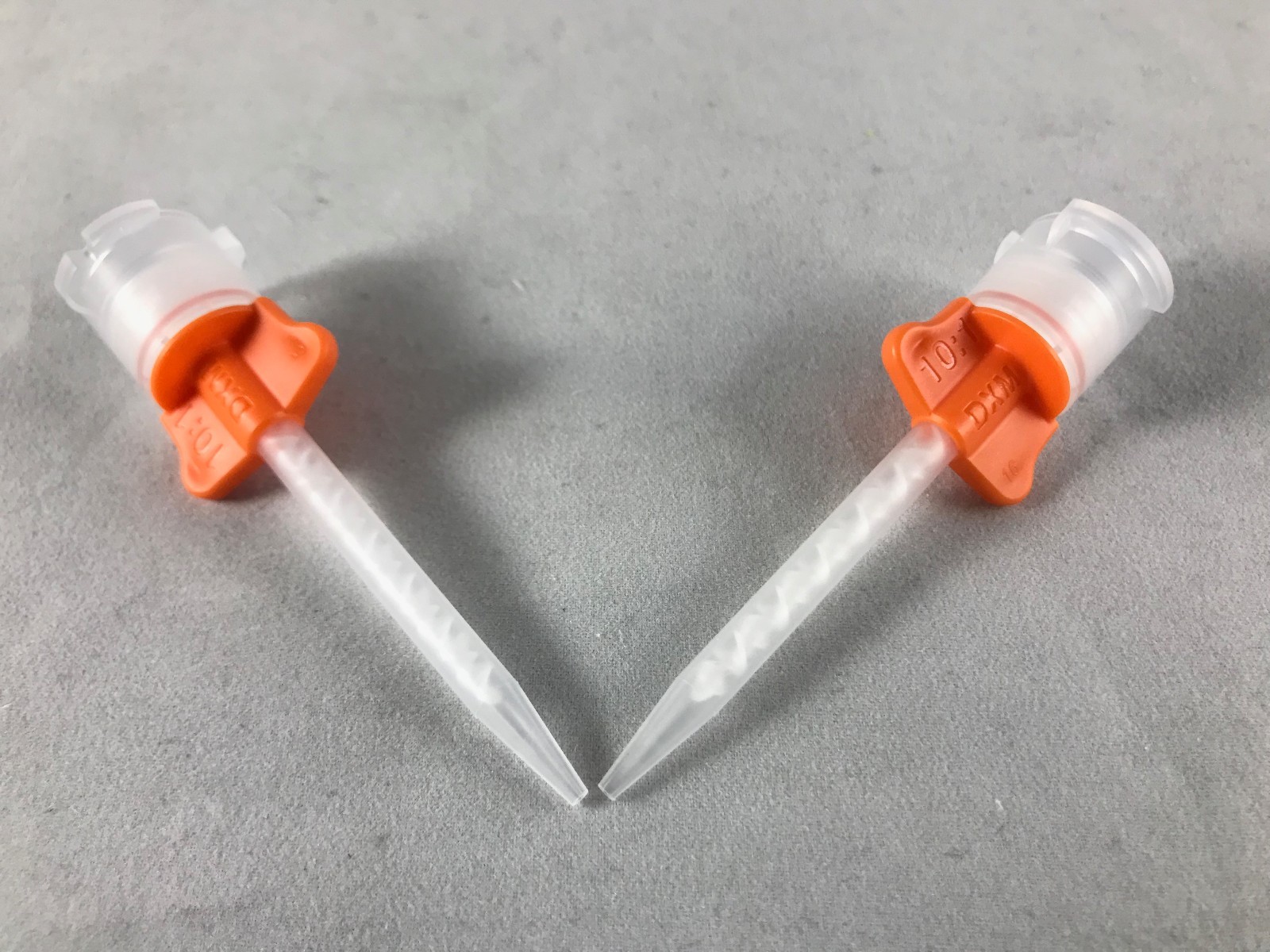 DX-MIXER Dental Impression Crown & Bridge HP Mixing Tips 10:1/4:1 ratio Orange