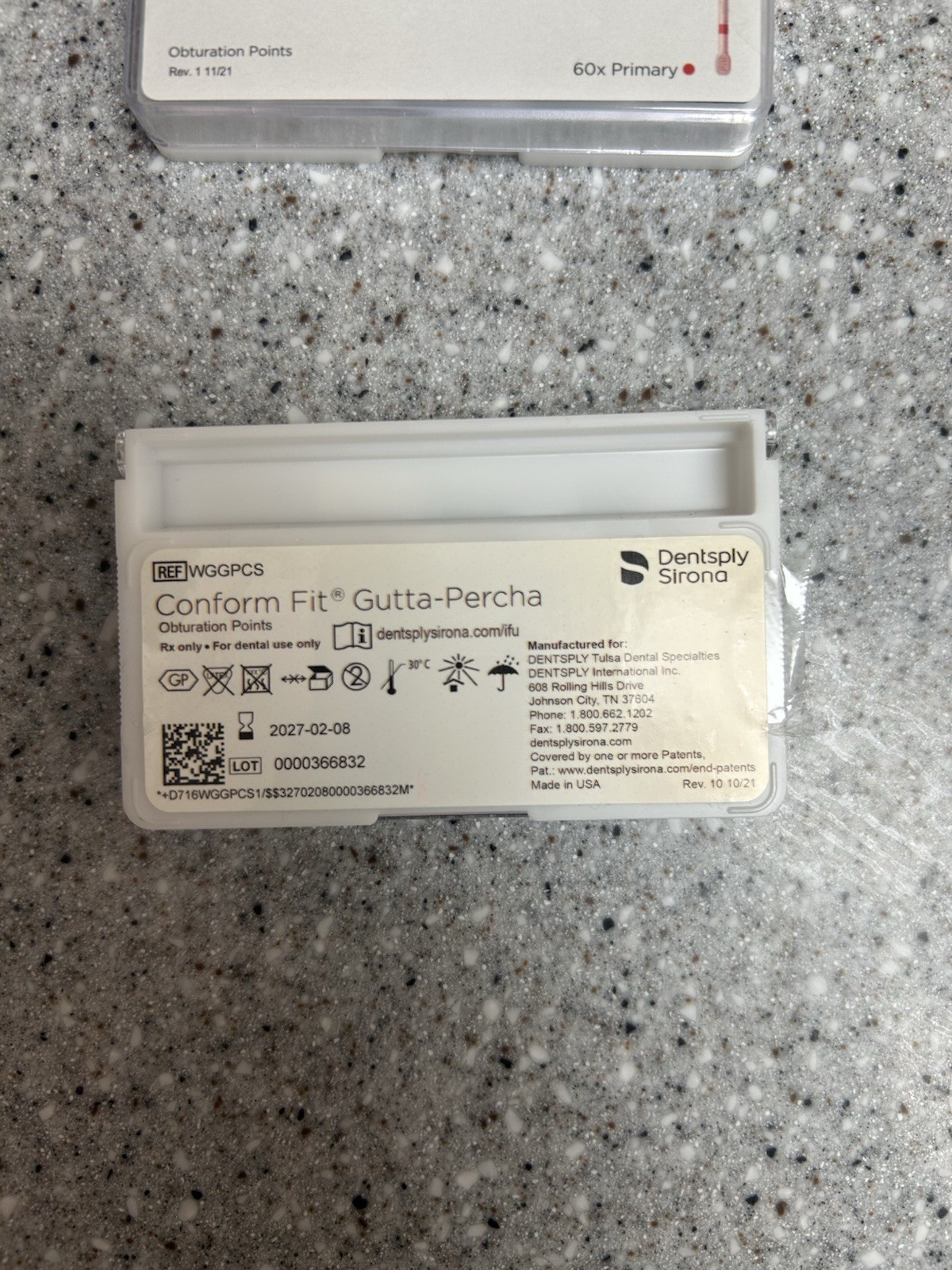 Dentsply Sirona Conform Fit & COLTENE Hygienic Gutta Percha Points Medium-Fine
