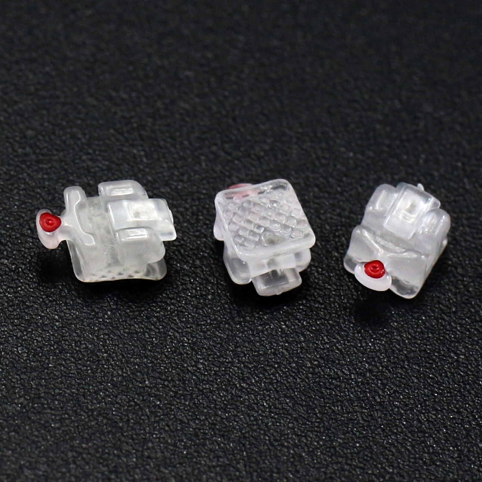 Dental Orthodontic Brackets Self Ligating Braces Metal Ceramic Roth MBT 022 345