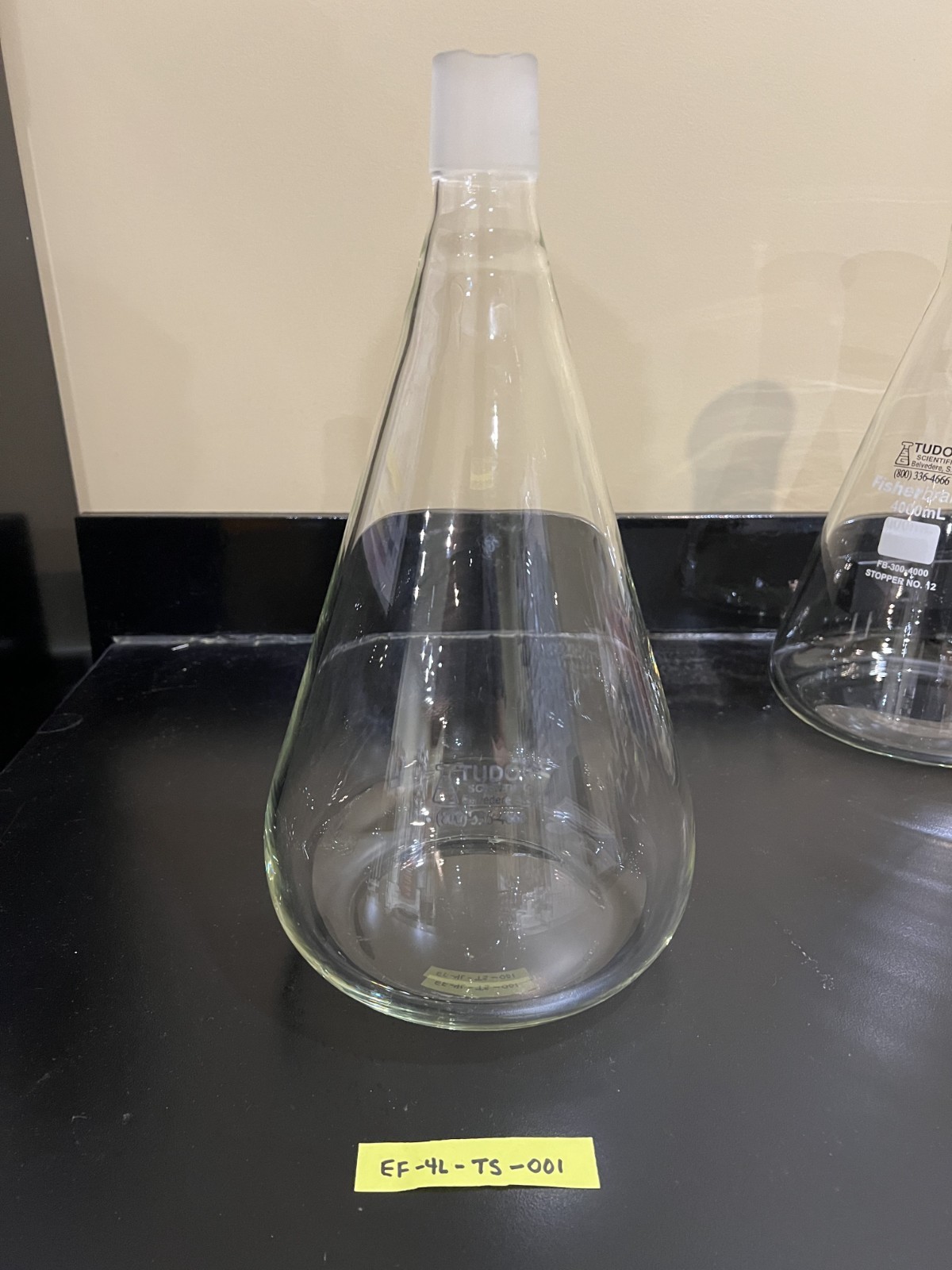 4000 ml Filtration Flask w/ Ground Glass Joint for Clamped Filter Systems, Tudor